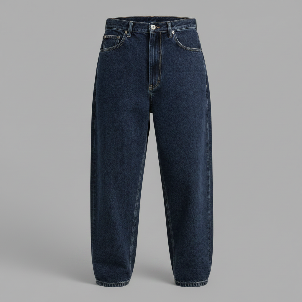 Jean Ample Confortable | Jeans Homme Urbain en Denim