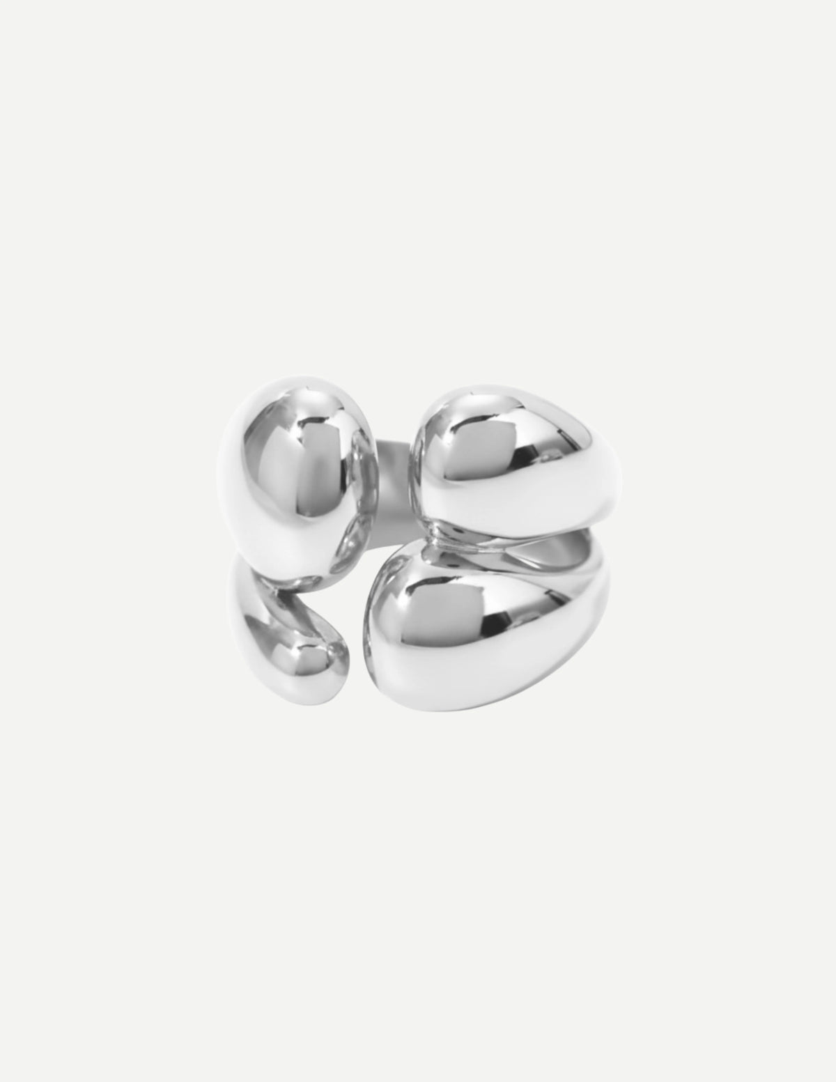 Aenya | Adjustable Gold Silver Mixed Metal Ring 2