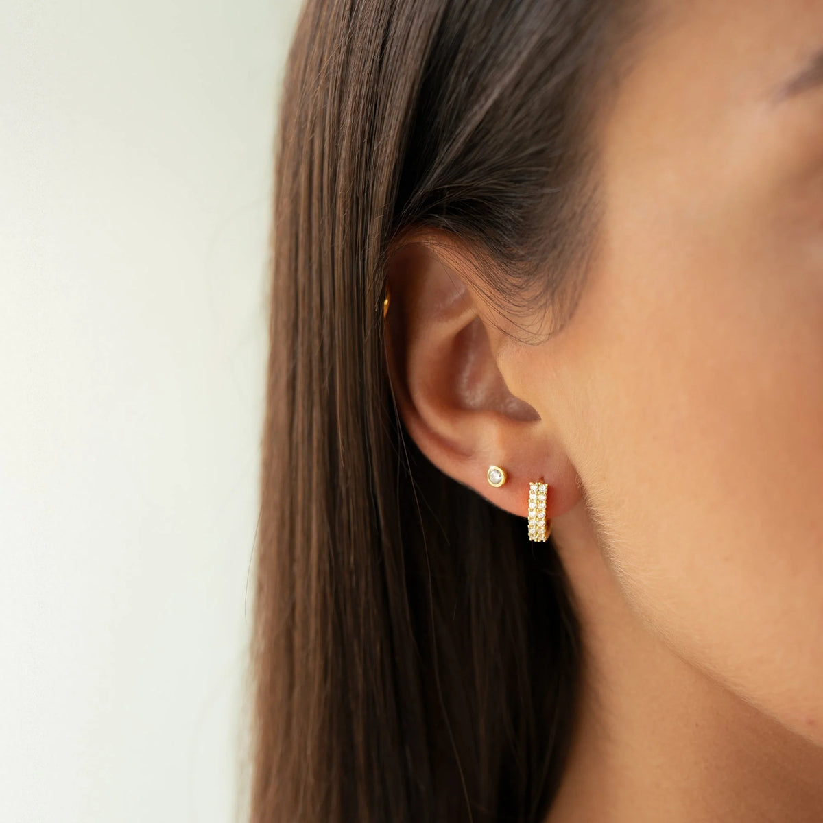 Amira | Silver Earrings with Cubic Zirconia 2