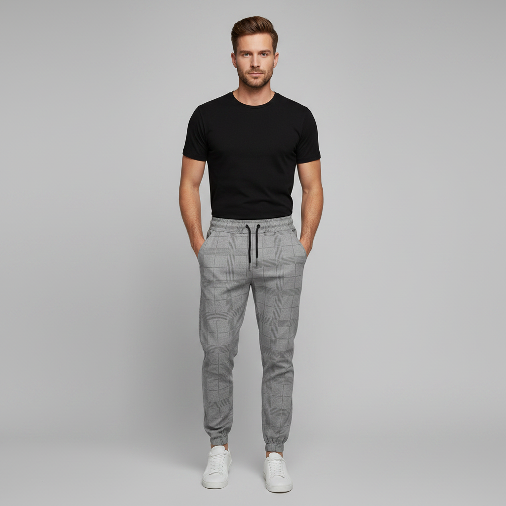 Anton | Pantalon de Jogging Homme Confortable en Polyester