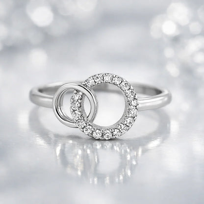 Big Sister Little Sister Matching Rings | Adjustable Silver Bands 0