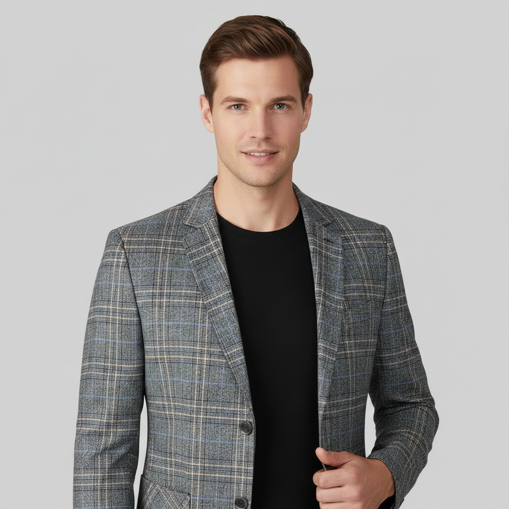 Blazer Homme Léger Slim | Veste Blazer Décontractée Élégante