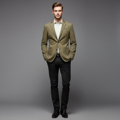Blazer léger décontracté homme | Style raffiné quotidien