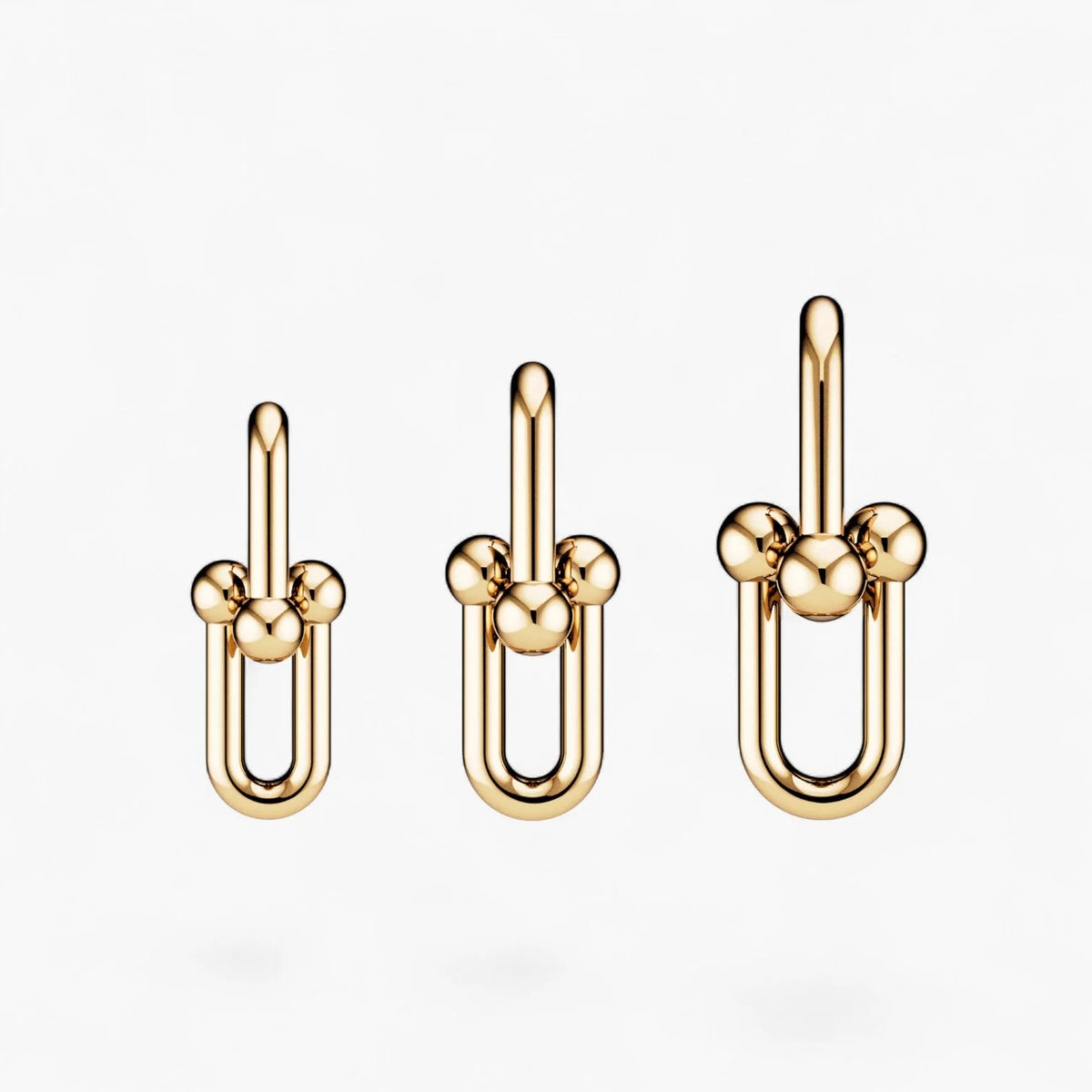 Bold Link Drop Earrings | Gold-Tone Statement Jewelry 4