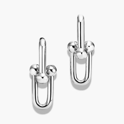 Bold Link Drop Earrings | Gold-Tone Statement Jewelry 6