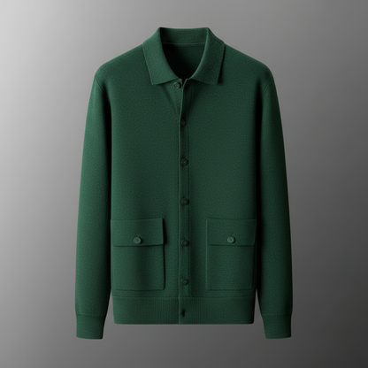 Cardigan Ronan | Cardigan Homme Boutonné en Maille Dense