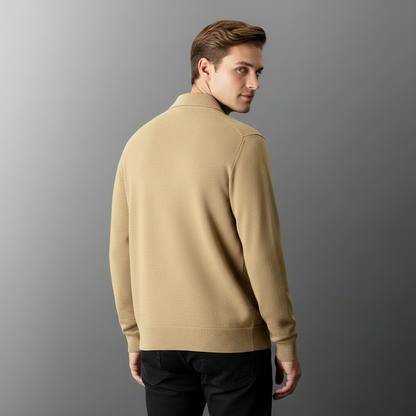 Cardigan Ronan | Cardigan Homme Boutonné en Maille Dense