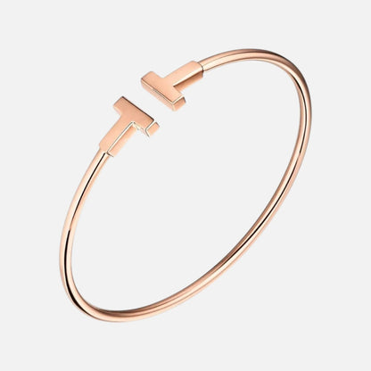Celeste T Cuff Bracelet | Minimalist Open Cuff Jewelry 6