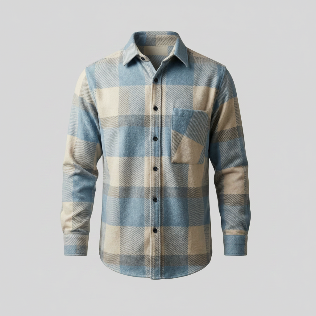 Chemise Homme Chaude Lars | Chemise Décontractée Polyvalente