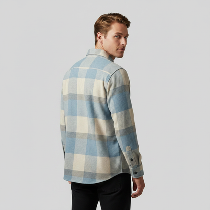 Chemise Homme Chaude Lars | Chemise Décontractée Polyvalente