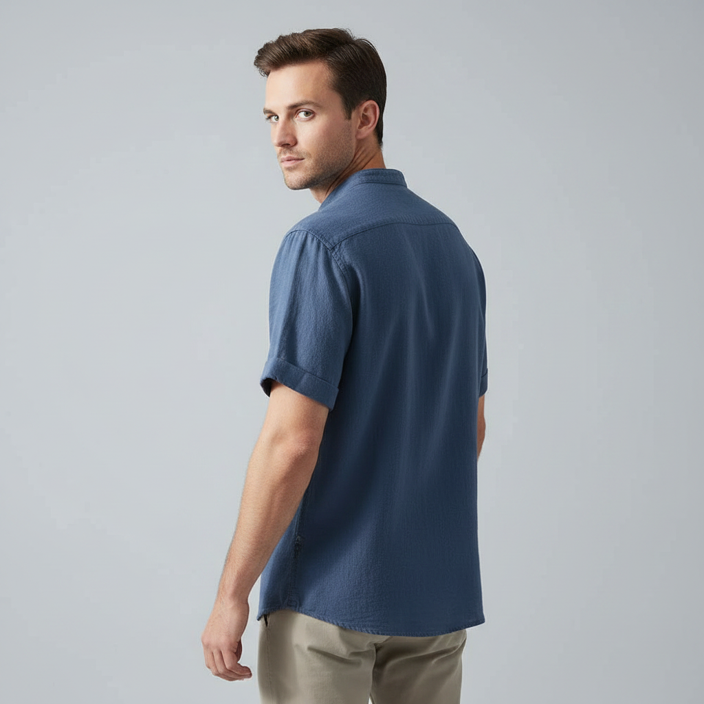 Chemise en Lin Homme Capri | Lin et Coton Respirant