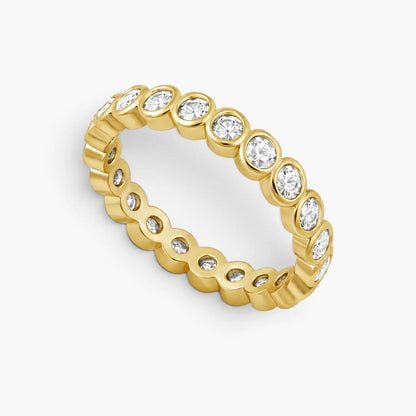 Cubic Zirconia Stackable Ring | Gold and Silver Stacking Rings 0