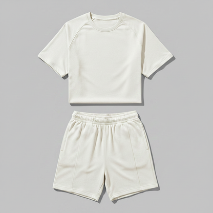 Ensemble Été Homme Lin | Short et Chemise Décontractés
