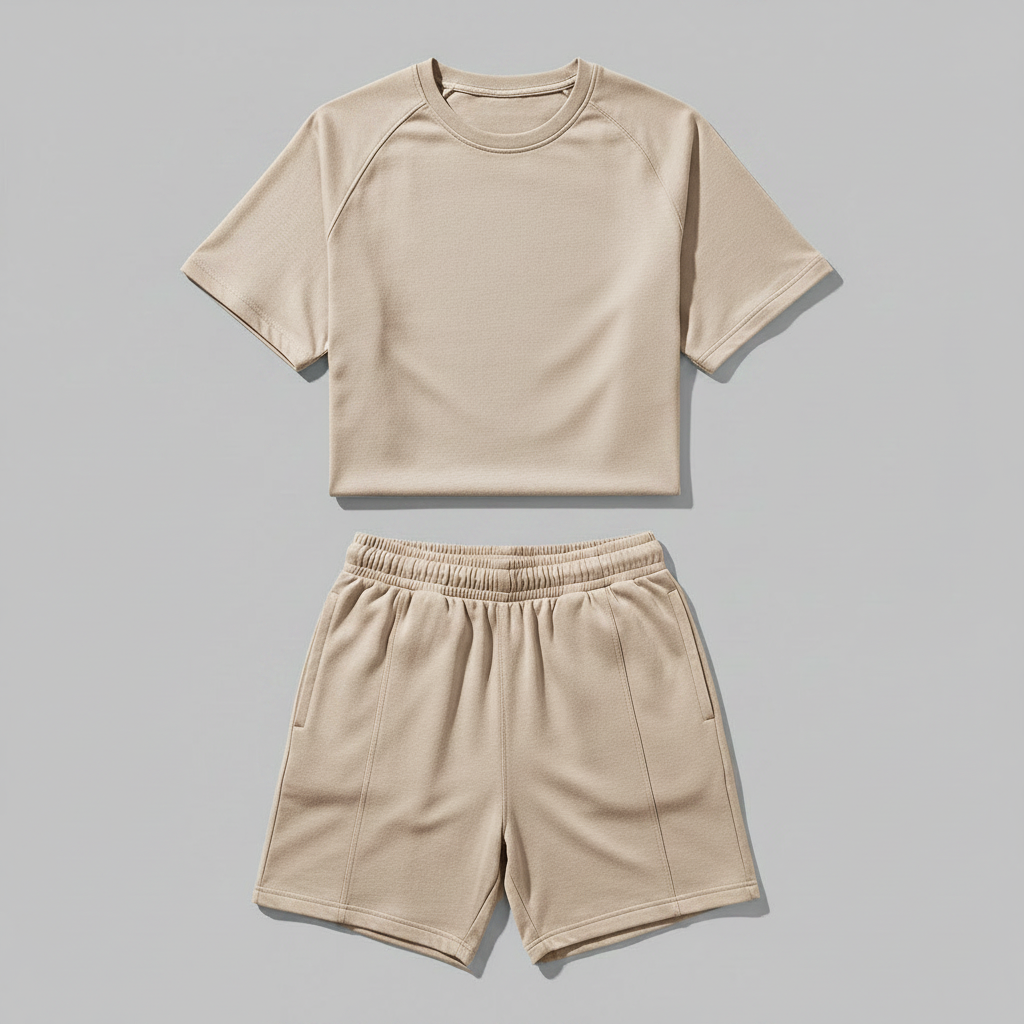 Ensemble Été Homme Lin | Short et Chemise Décontractés