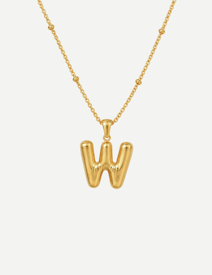 Isla | Women's Personalized Initial Pendant Necklace 12