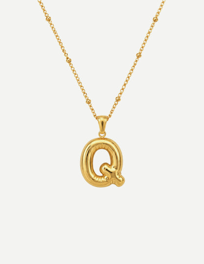 Isla | Women's Personalized Initial Pendant Necklace 13