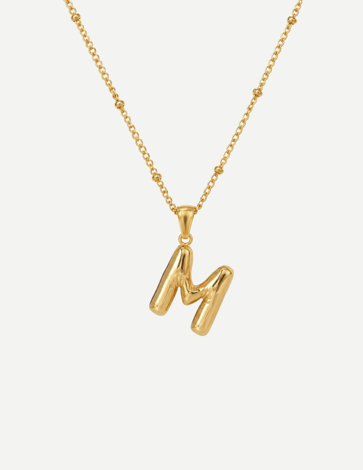 Isla | Women's Personalized Initial Pendant Necklace 14