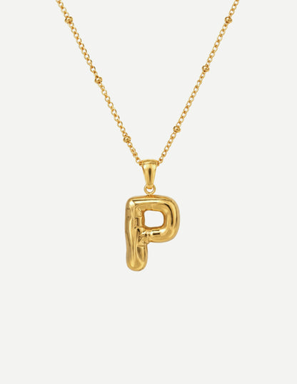 Isla | Women's Personalized Initial Pendant Necklace 16