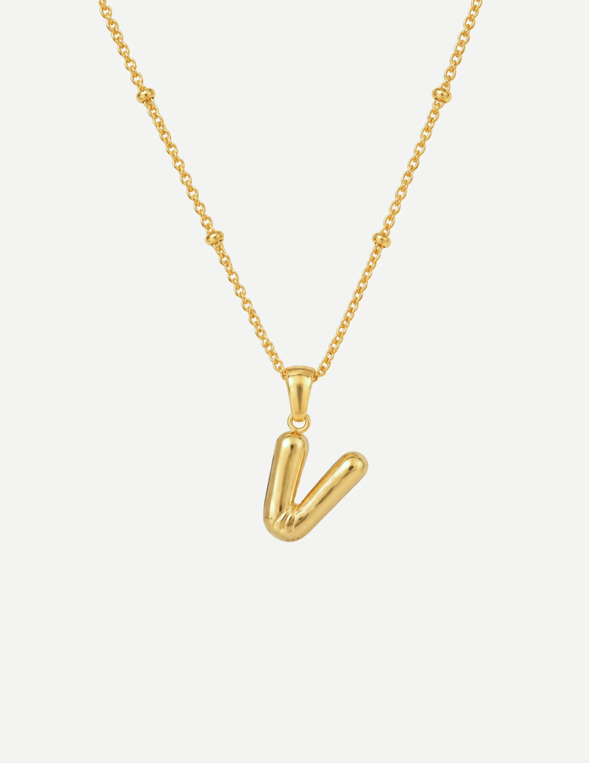 Isla | Women's Personalized Initial Pendant Necklace 22