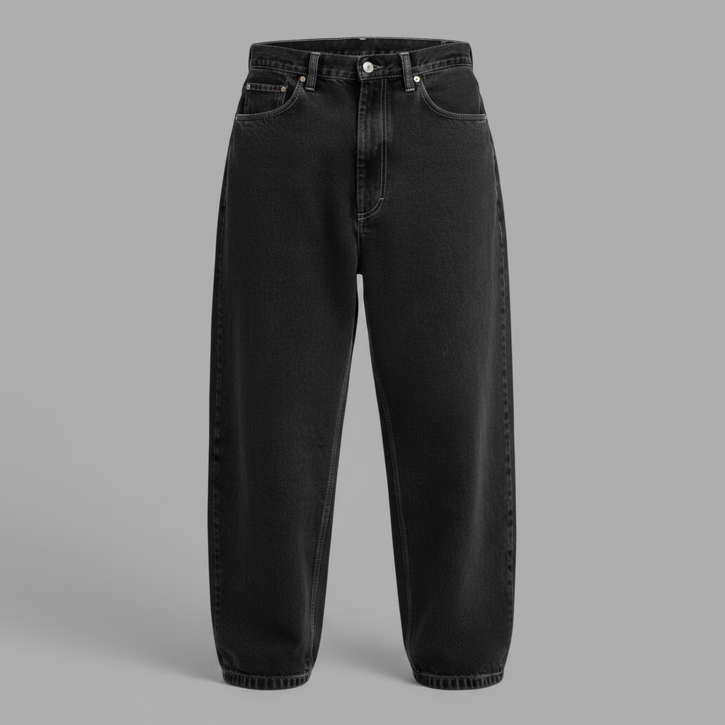 Jean Ample Confortable | Jeans Homme Urbain en Denim