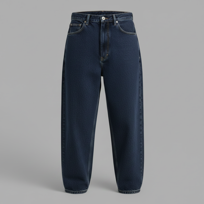 Jean Ample Confortable | Jeans Homme Urbain en Denim