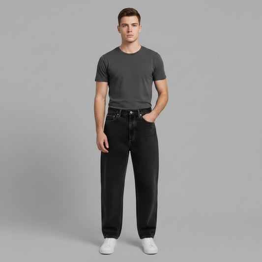 Jean Ample Confortable | Jeans Homme Urbain en Denim