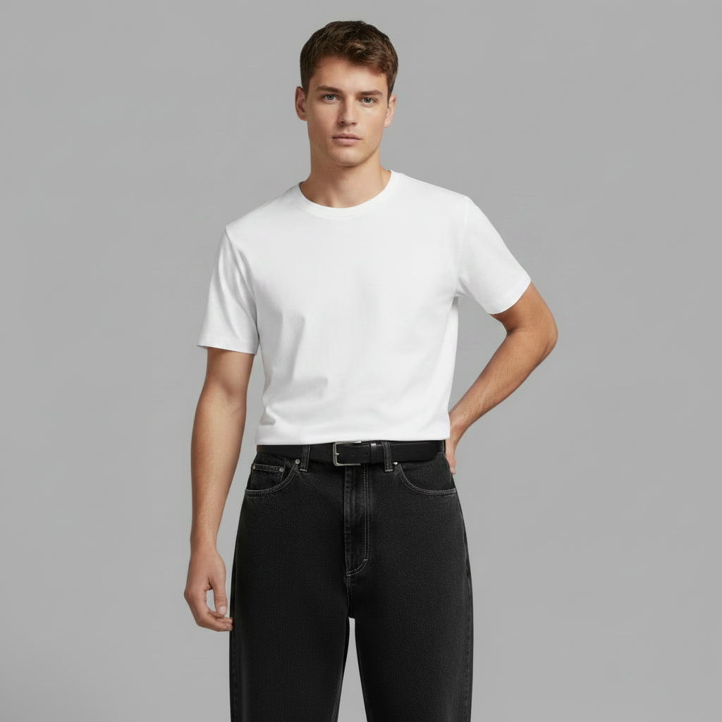 Jean Ample Confortable | Jeans Homme Urbain en Denim
