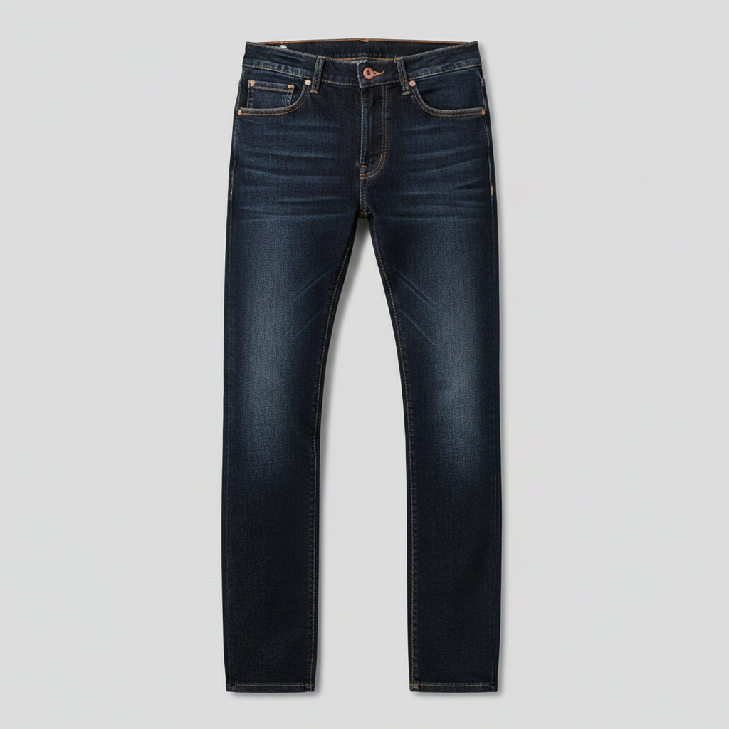 Jean Confortable Homme | Coupe Droite Denim Durable