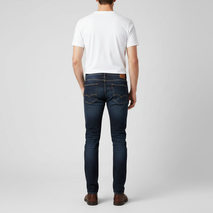 Jean Confortable Homme | Coupe Droite Denim Durable