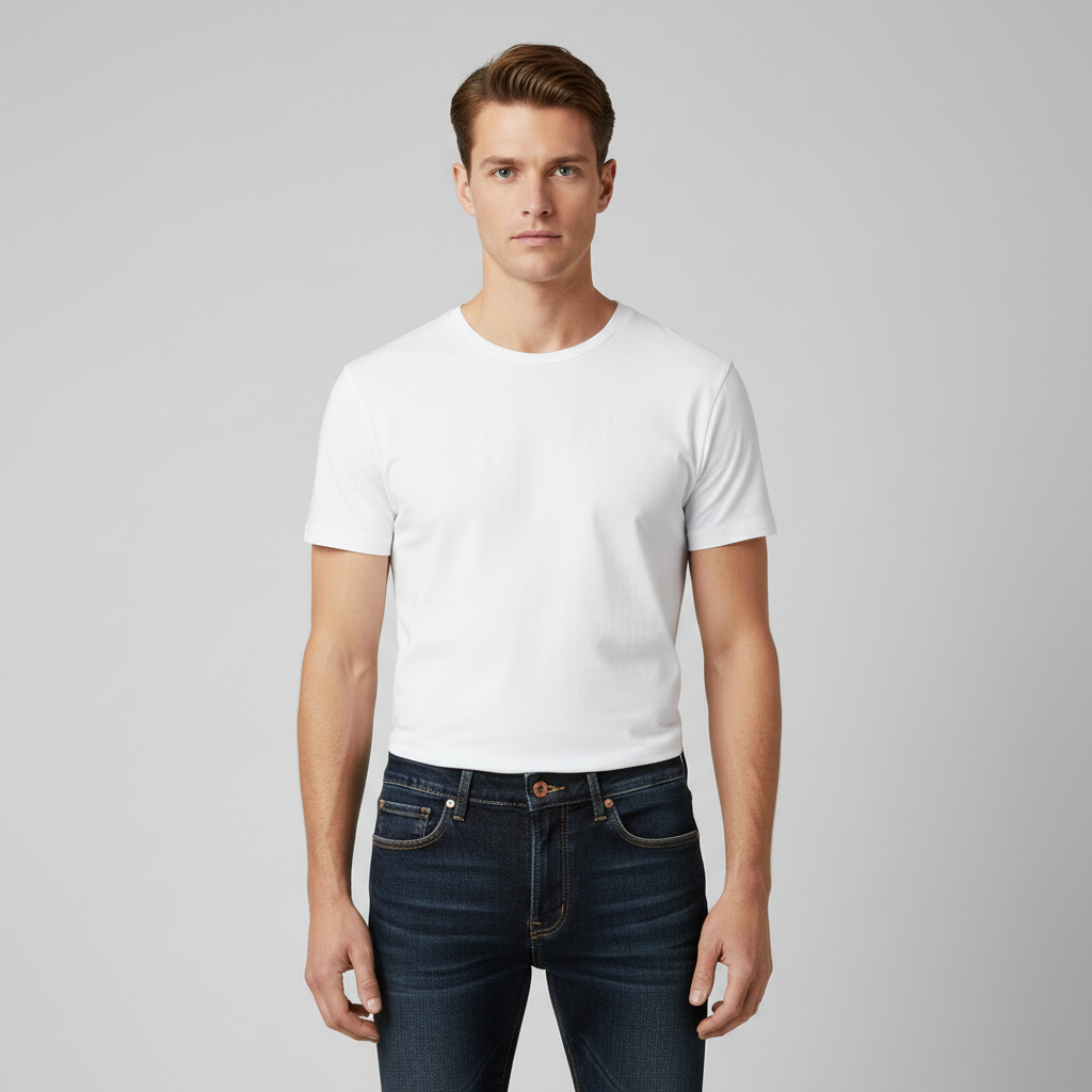 Jean Confortable Homme | Coupe Droite Denim Durable