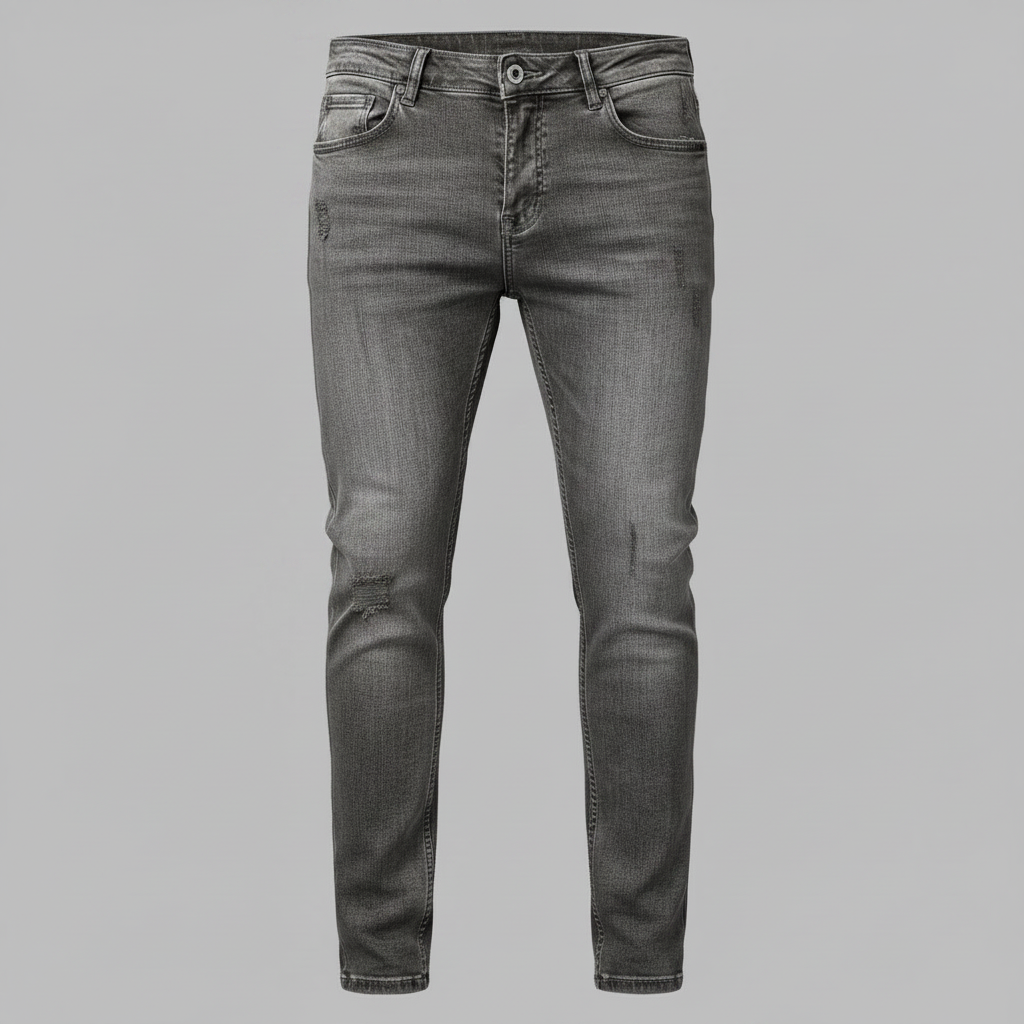 Jean Slim Déchiré Liam | Jean Coupe Ajustée Homme