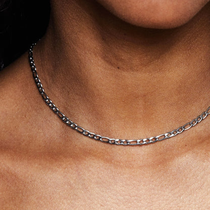 Lola | Minimalist Silver Choker Necklace for Women 6