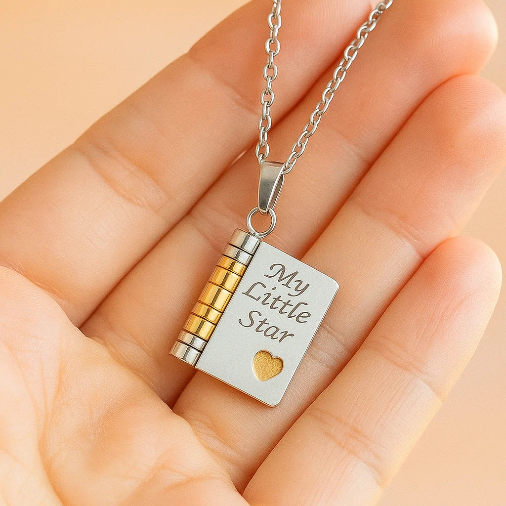 My Little Star Necklace | Daughter Jewelry Pendant 0