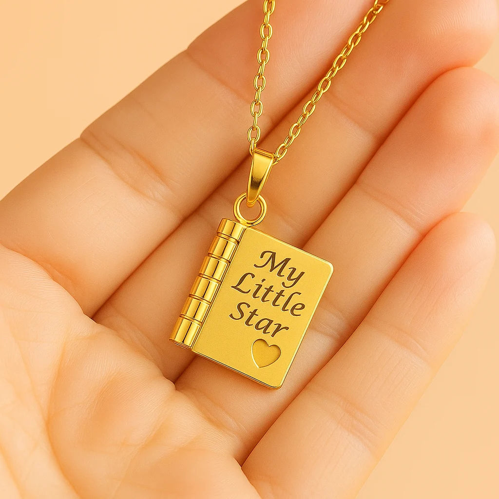 My Little Star Necklace | Daughter Jewelry Pendant 2