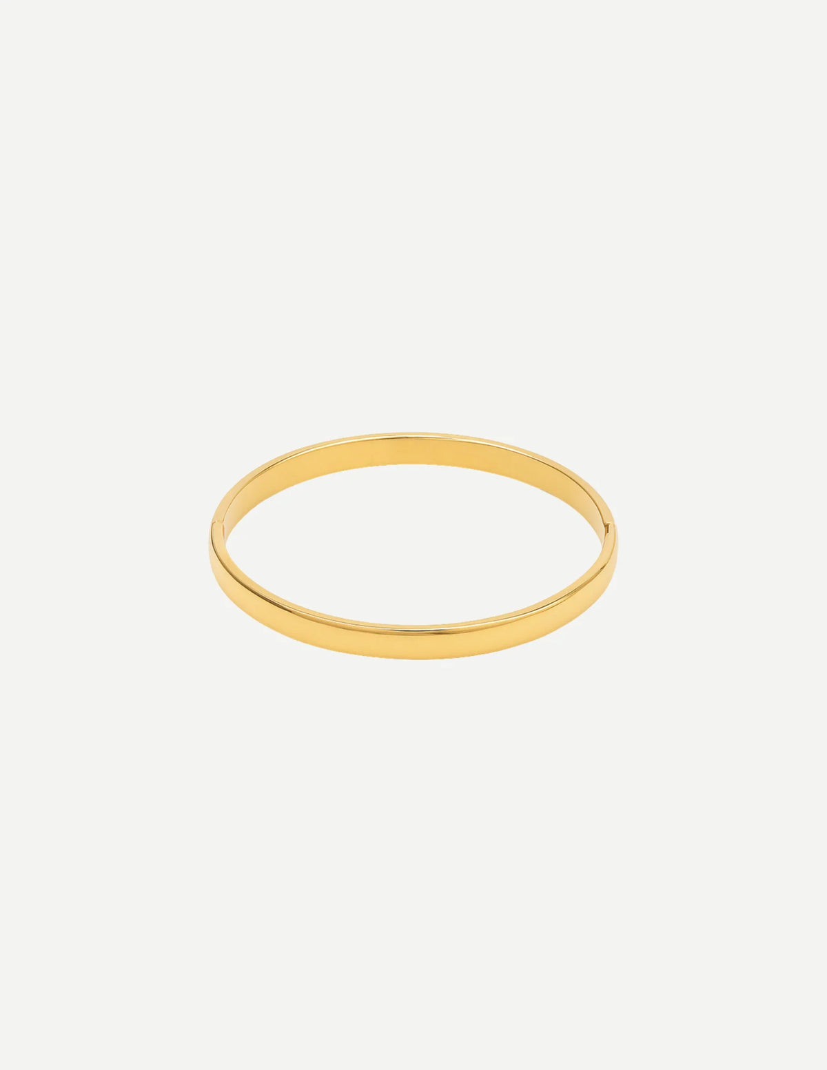 Nayla | Women's 4mm Solid Gold Bracelet 0