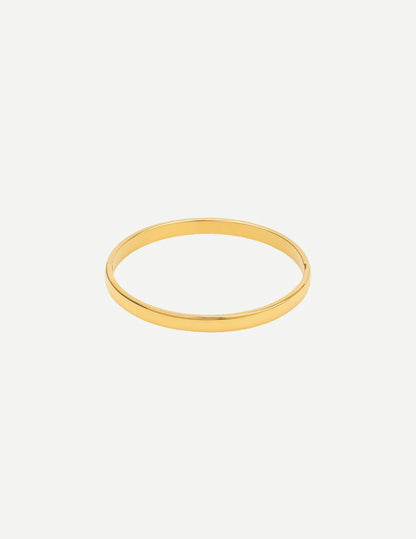 Nayla | Women's 4mm Solid Gold Bracelet 0