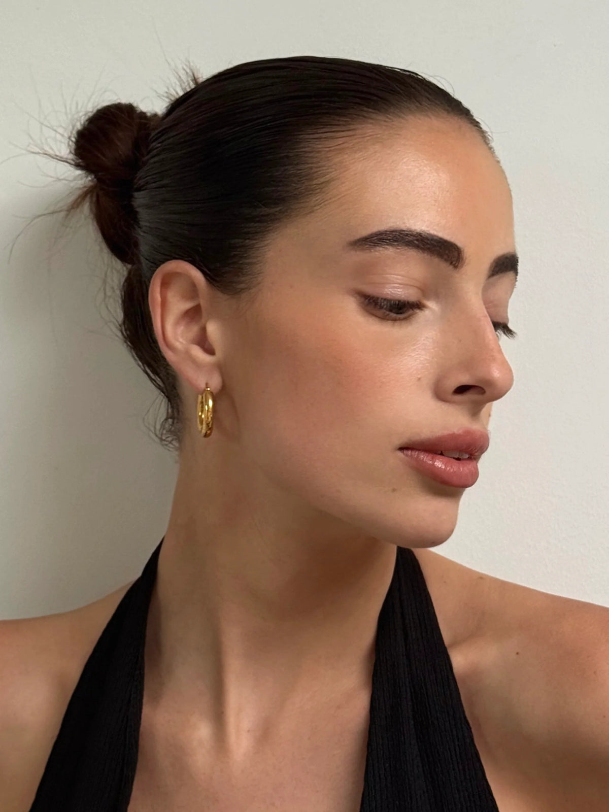 Noor | Classic Hoop Earrings Gold Silver 5