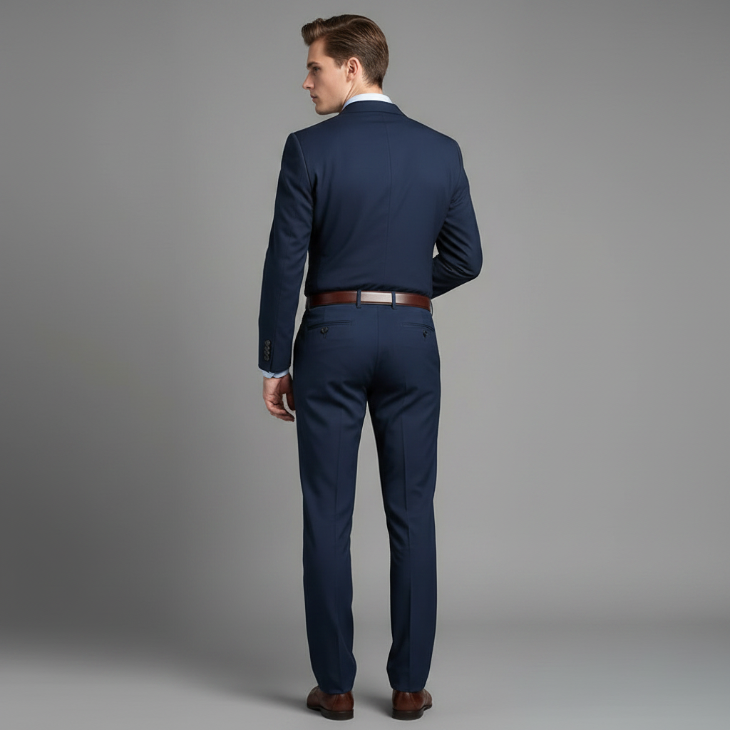 Pantalon Business Homme Coupe Droite | Pantalon en Polyester