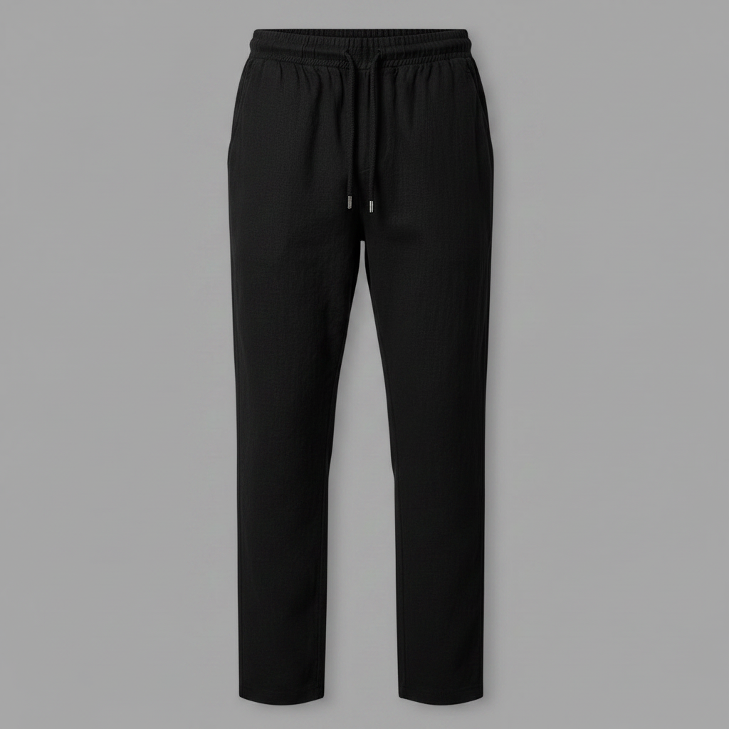 Pantalon Lin Homme | Pantalon d'Été Classique Aéré