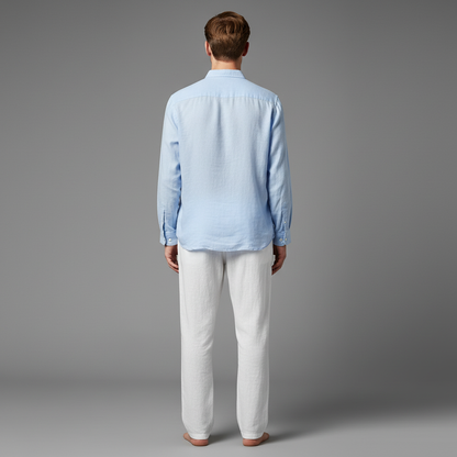 Pantalon Lin Homme | Pantalon d'Été Classique Aéré