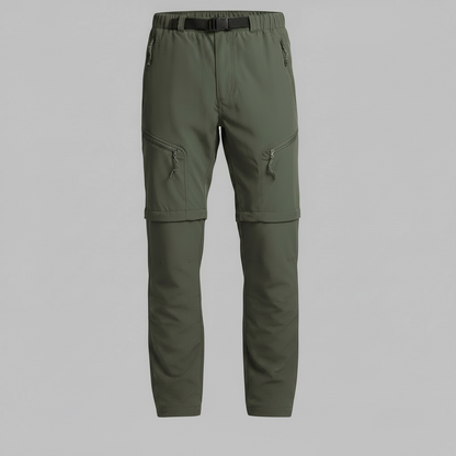 Pantalon d'extérieur zippé homme | Convertible et respirant
