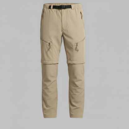 Pantalon d'extérieur zippé homme | Convertible et respirant