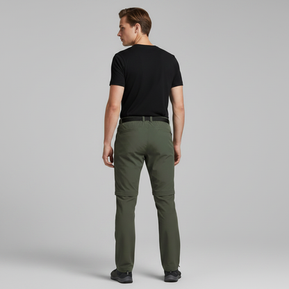 Pantalon d'extérieur zippé homme | Convertible et respirant