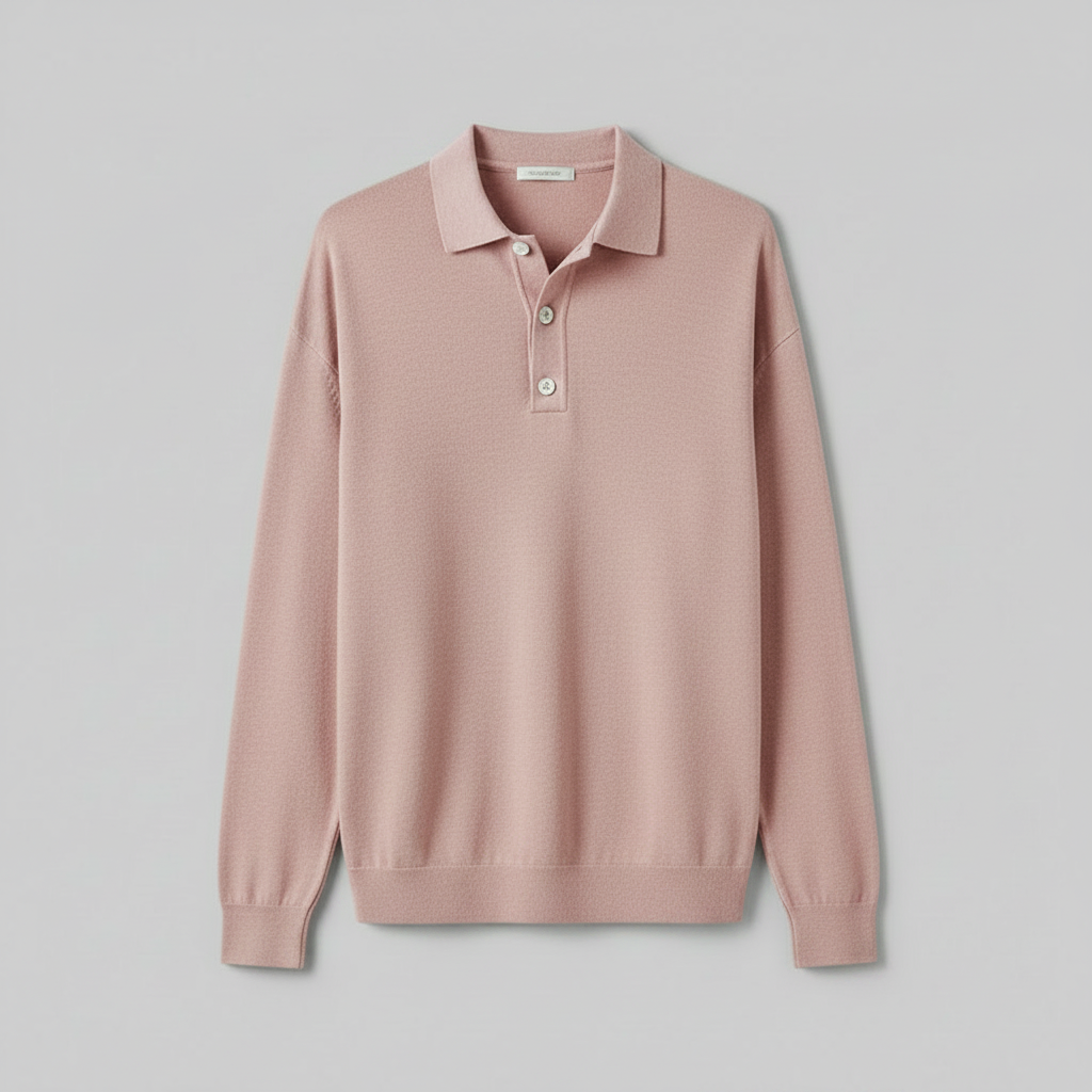 Polo Classique Homme Manches Longues | Chemise Confortable et Élégante