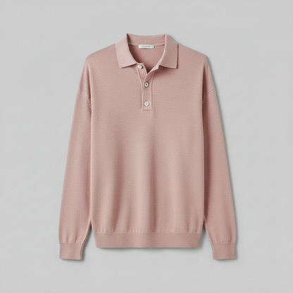 Polo Classique Homme Manches Longues | Chemise Confortable et Élégante