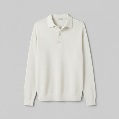 Polo Classique Homme Manches Longues | Chemise Confortable et Élégante