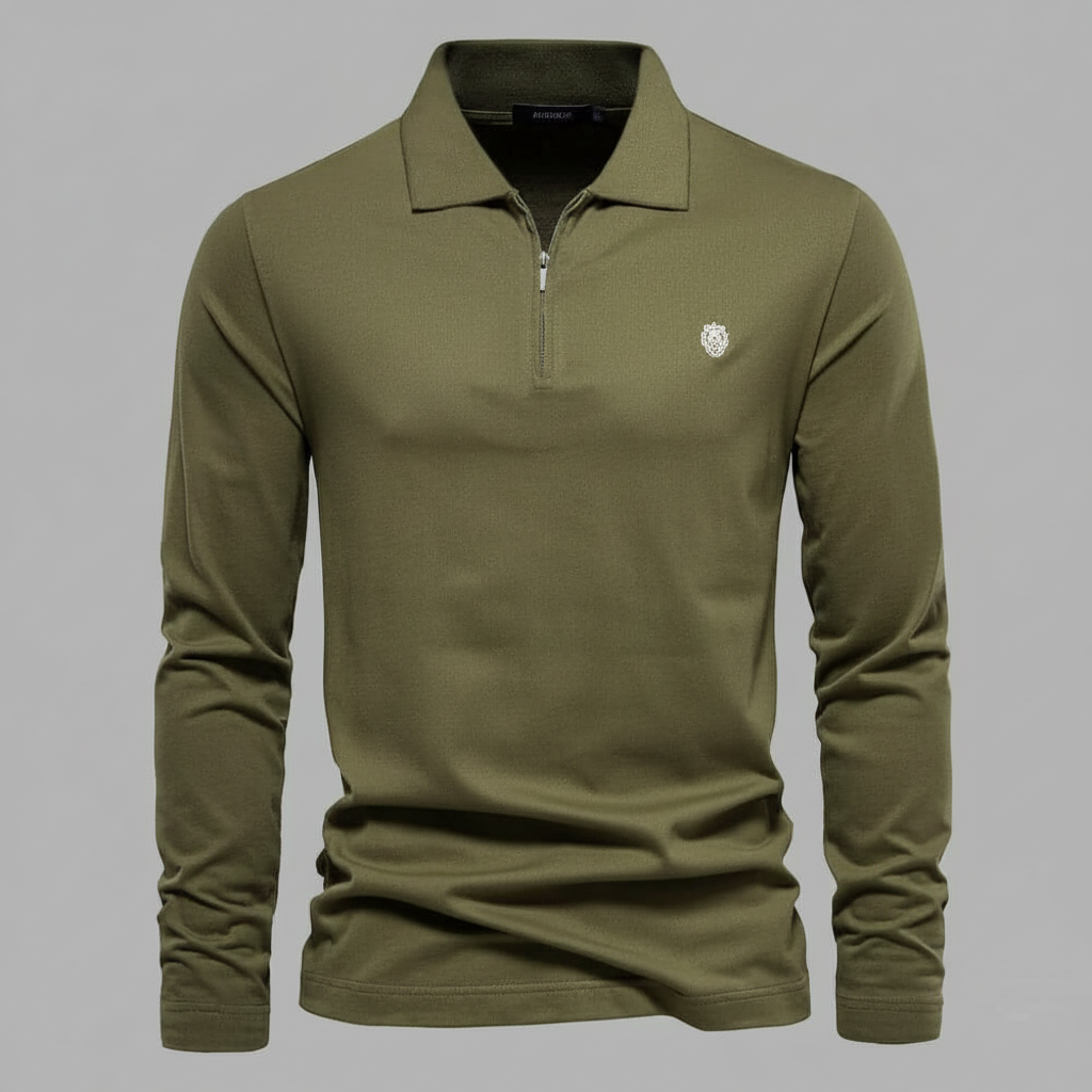 Polo à manches longues homme | Confort et style moderne