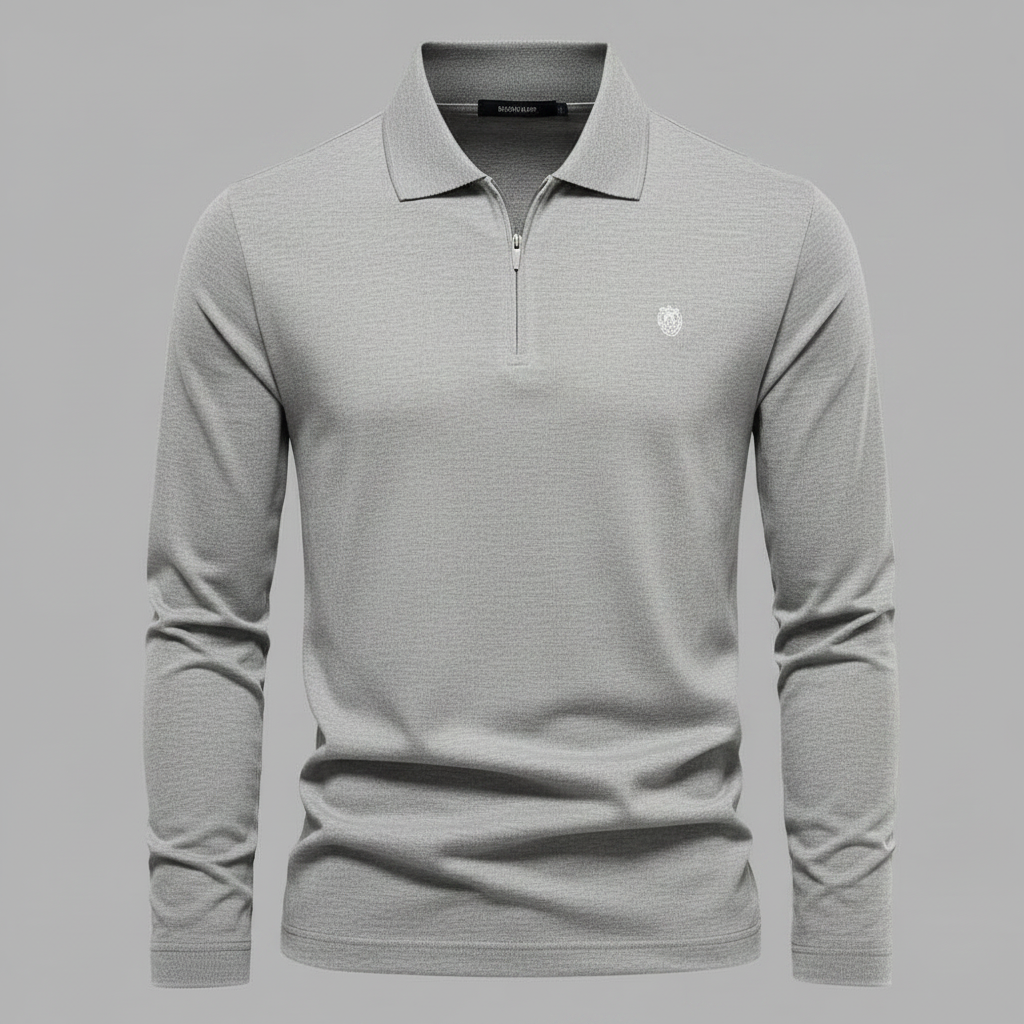 Polo à manches longues homme | Confort et style moderne
