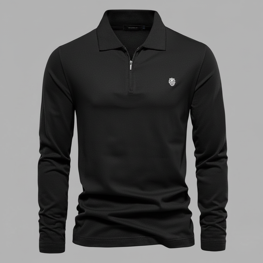 Polo à manches longues homme | Confort et style moderne