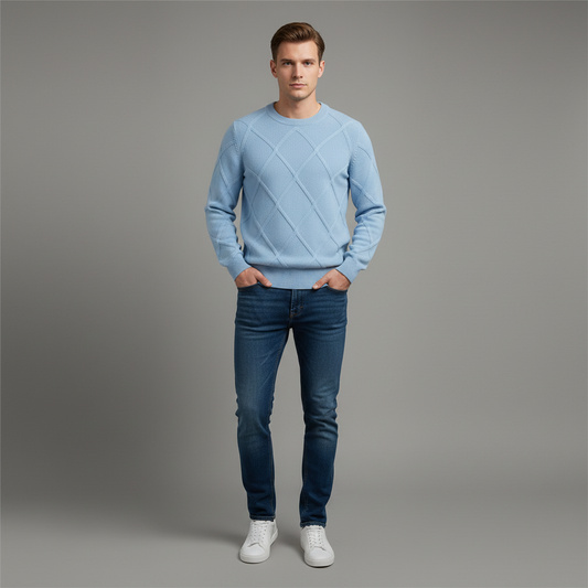 Pull en cachemire doux Milano | Pull en cachemire pour homme